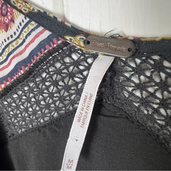 Free People Women's Rain or Shine Printed Dress -Medium - Picture 8 of 13